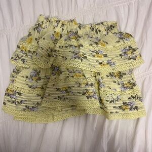 Aerie floral skirt